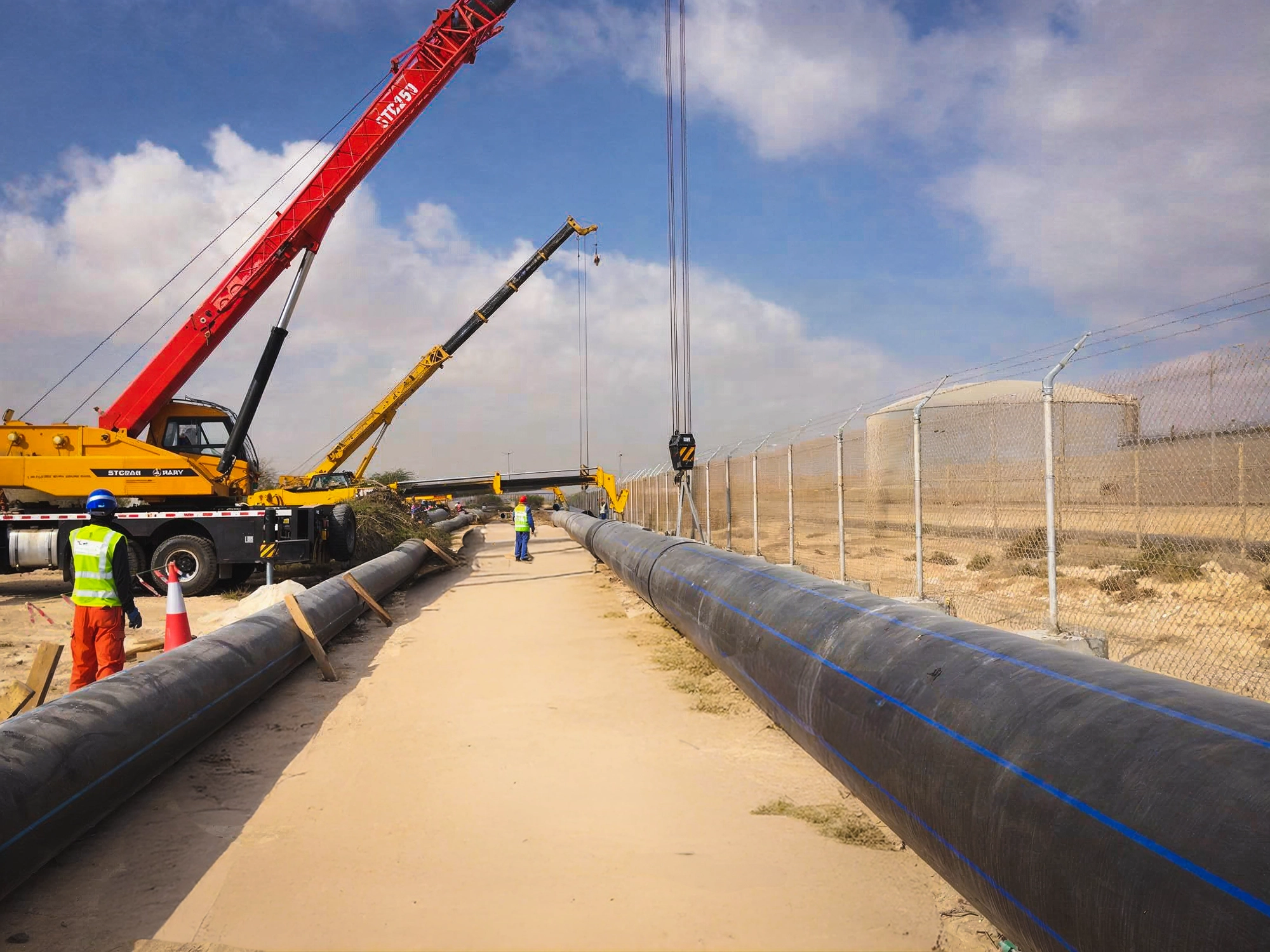HDPE Welding and Pipeline Installations